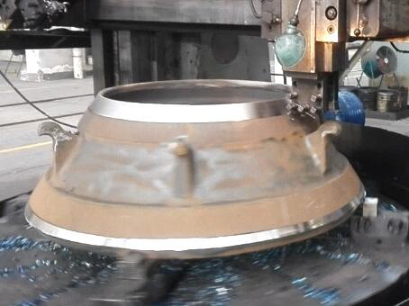 machining crushing cone