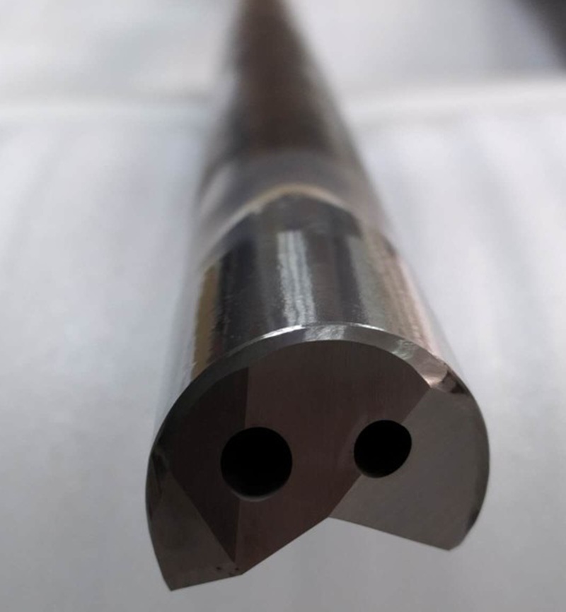 brazed gun drilling tools