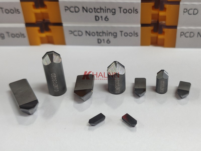 PCD notching tools