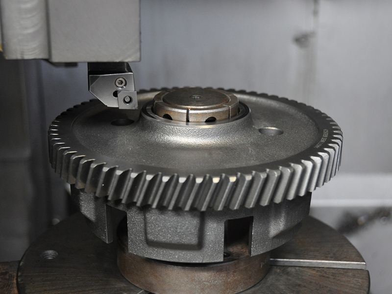 Hard turning gear